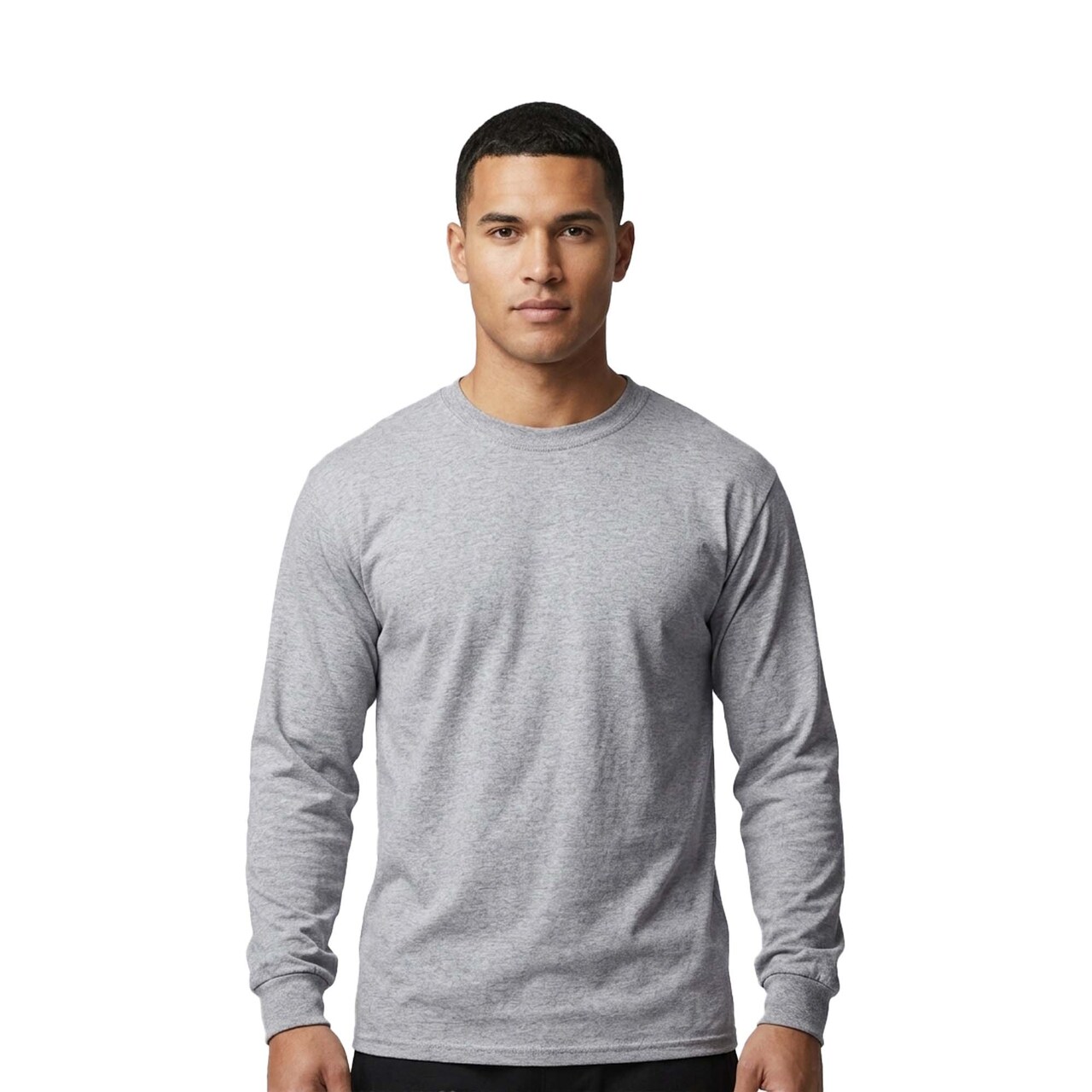 Gildan Ultra Cotton Heavyweight Long Sleeve T-Shirt For Everyday Wear